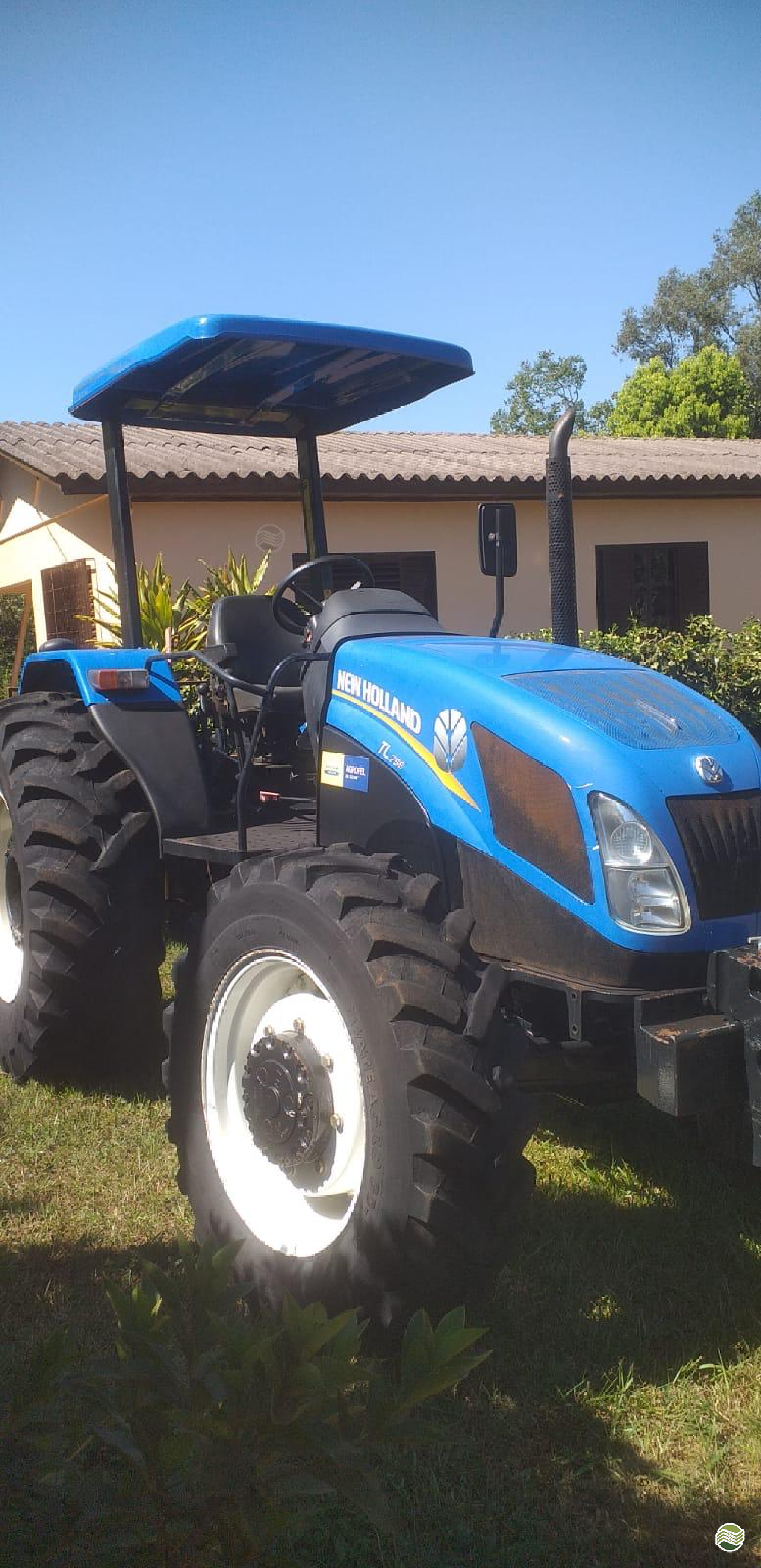TRATOR NEW HOLLAND NEW TL 75 Tração 4x4 Paulo Mokan Compra E Venda De Máquinas Usadas IJUI RIO GRANDE DO SUL RS